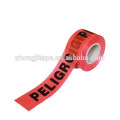 Factory supply red pe warning tape